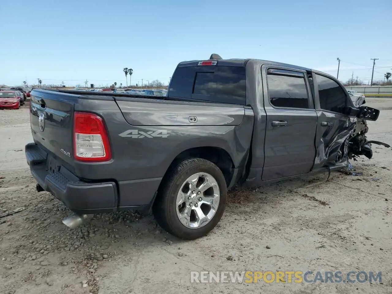 3 Фотография поврежденного автомобиля 1C6SRFFT8KN719898 RAM 1500 2019