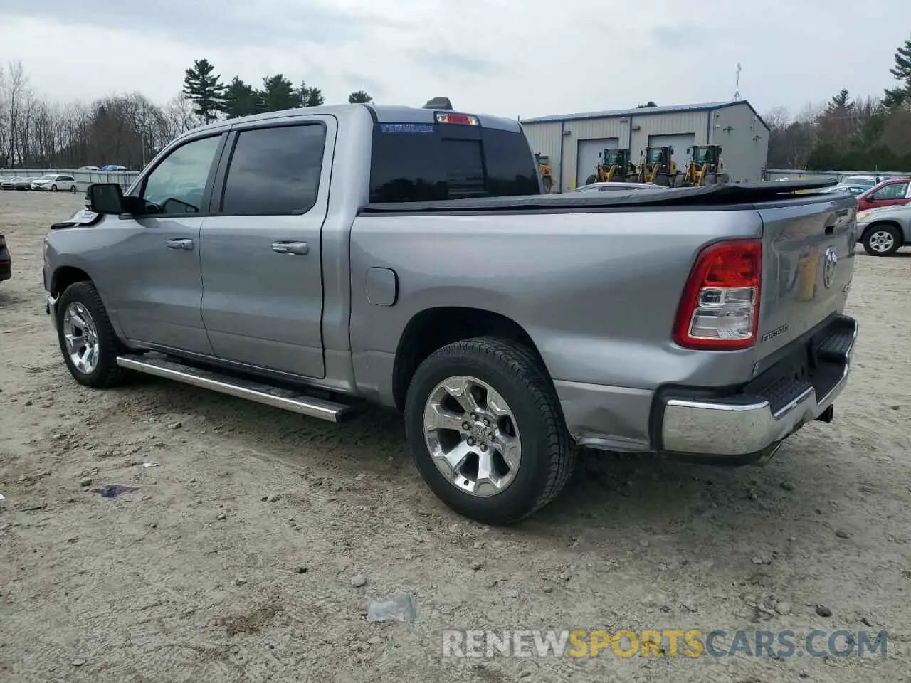 2 Photograph of a damaged car 1C6SRFFT8KN754148 RAM 1500 2019