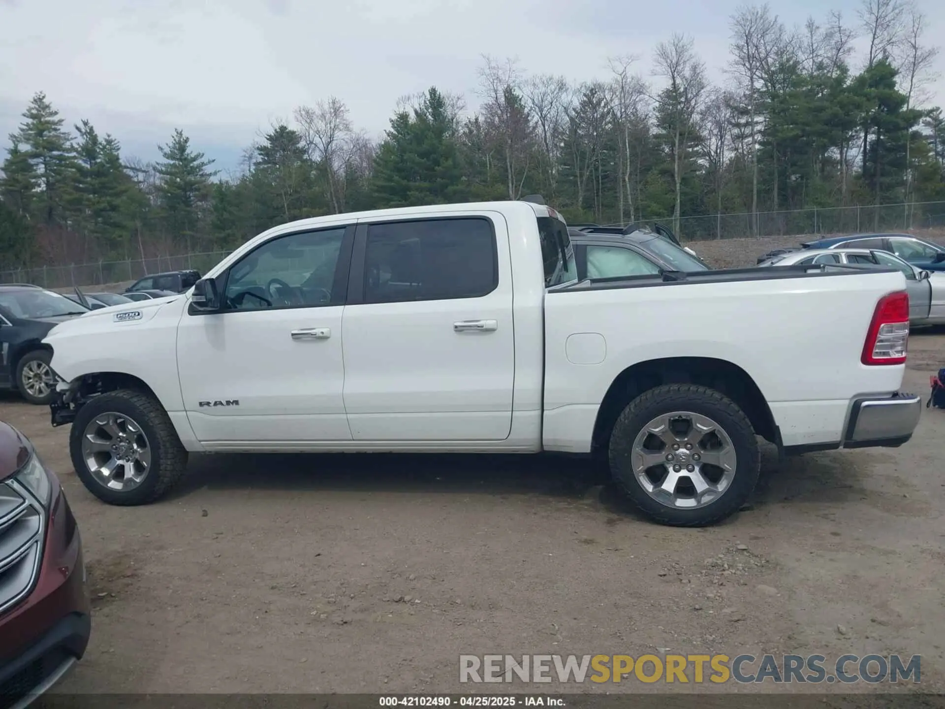 15 Photograph of a damaged car 1C6SRFFT8KN885693 RAM 1500 2019