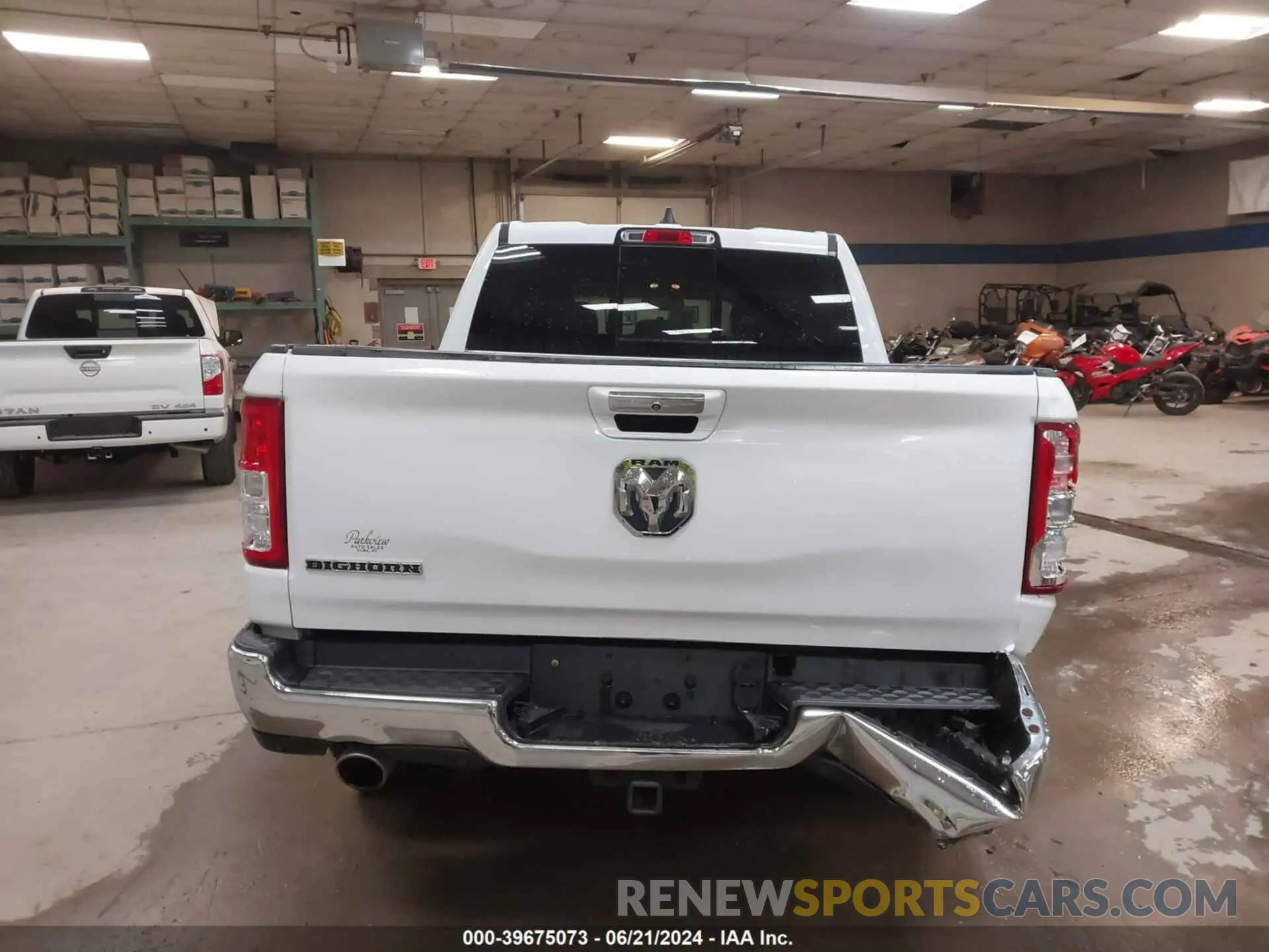 17 Photograph of a damaged car 1C6SRFFT9KN575214 RAM 1500 2019