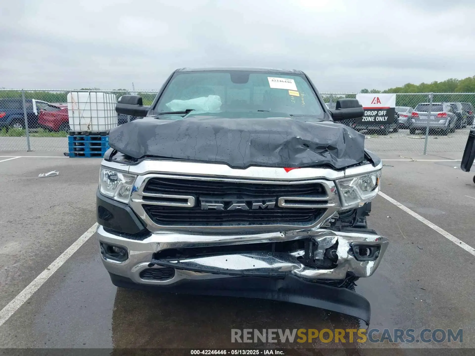 12 Photograph of a damaged car 1C6SRFFT9KN644144 RAM 1500 2019