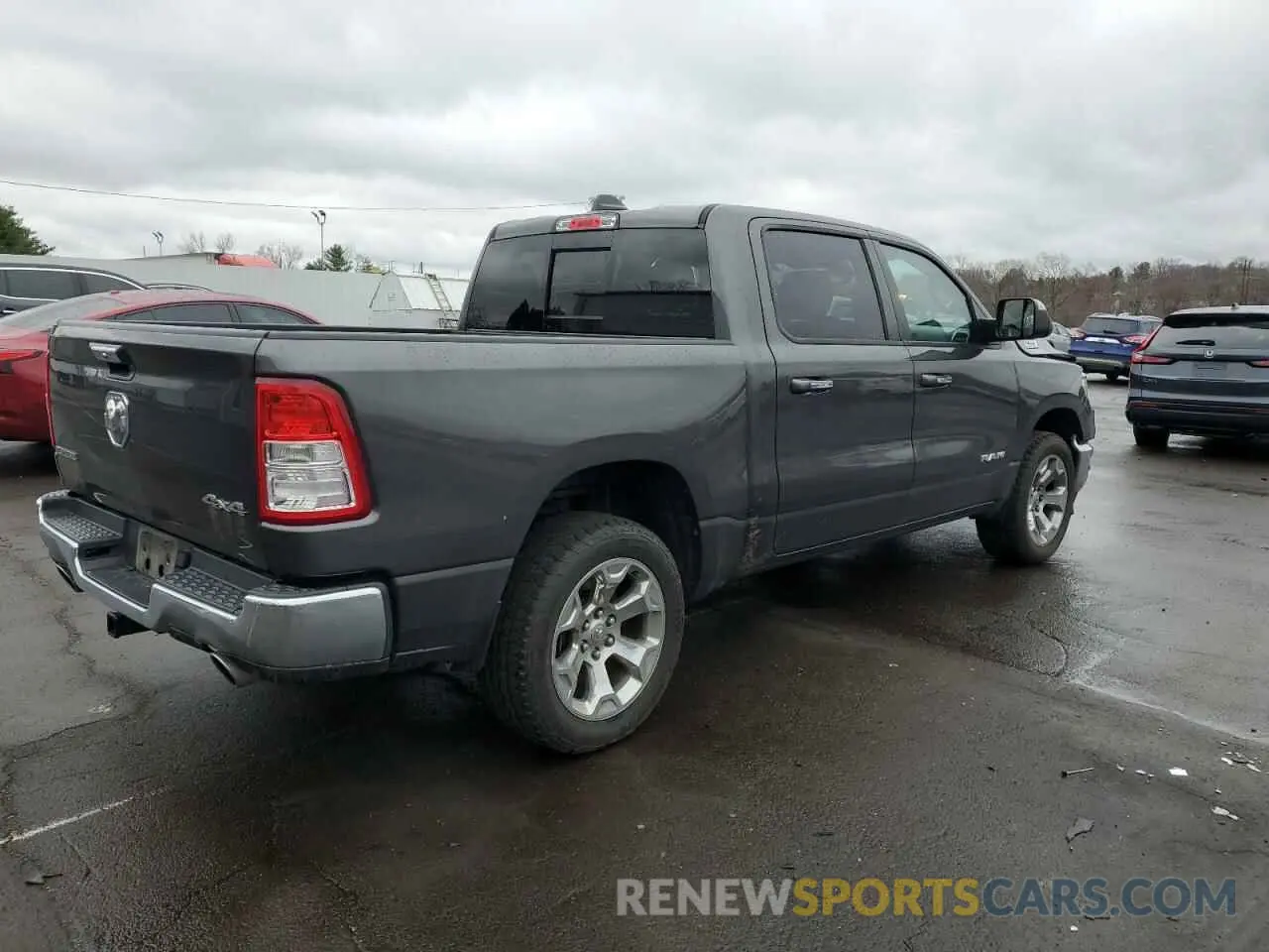 3 Photograph of a damaged car 1C6SRFFT9KN644239 RAM 1500 2019