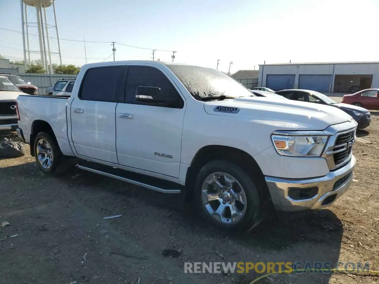 4 Photograph of a damaged car 1C6SRFFT9KN734068 RAM 1500 2019