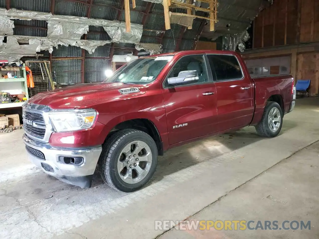 1 Фотография поврежденного автомобиля 1C6SRFFT9KN878851 RAM 1500 2019