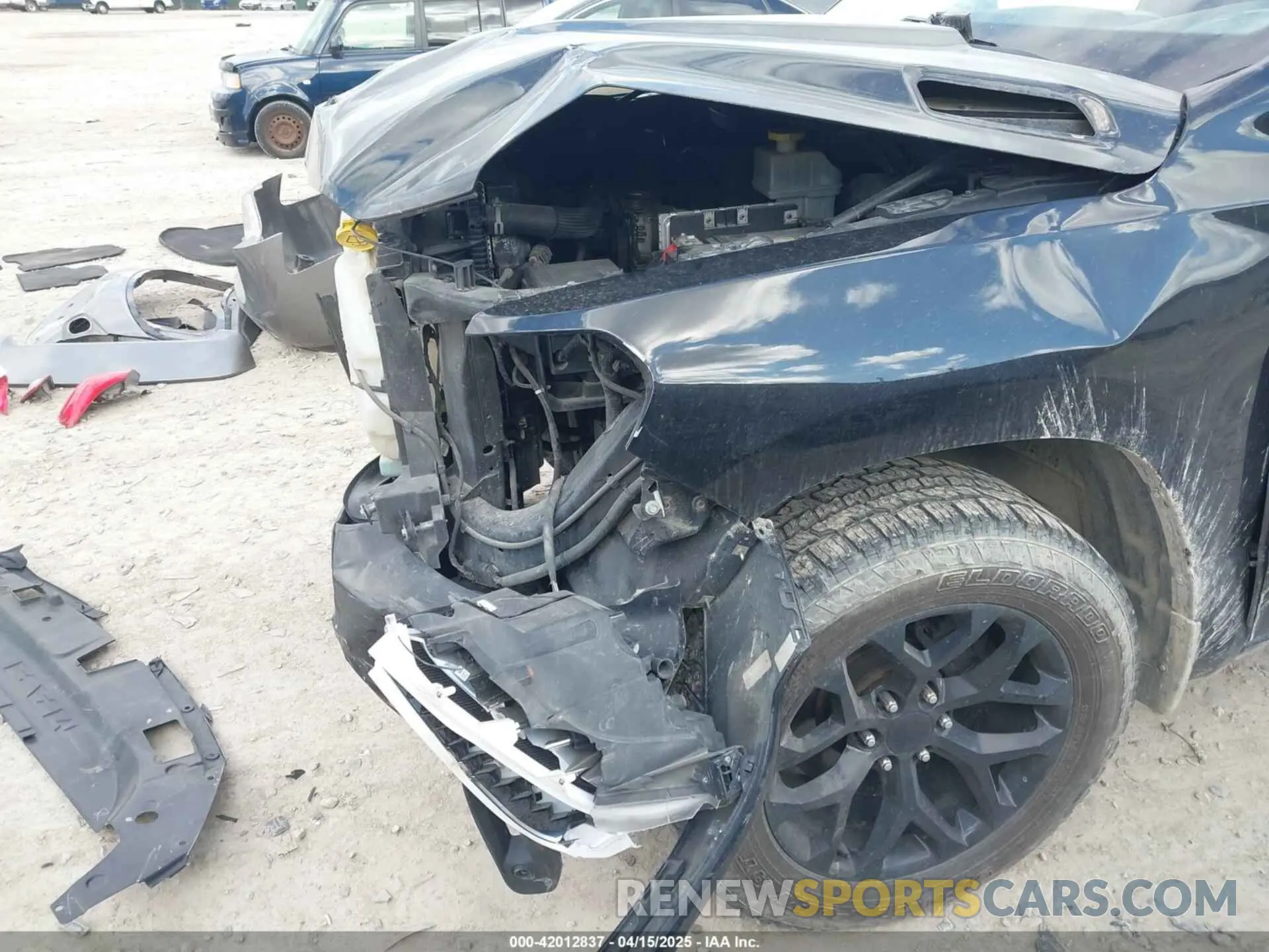 6 Photograph of a damaged car 1C6SRFFTXKN524482 RAM 1500 2019
