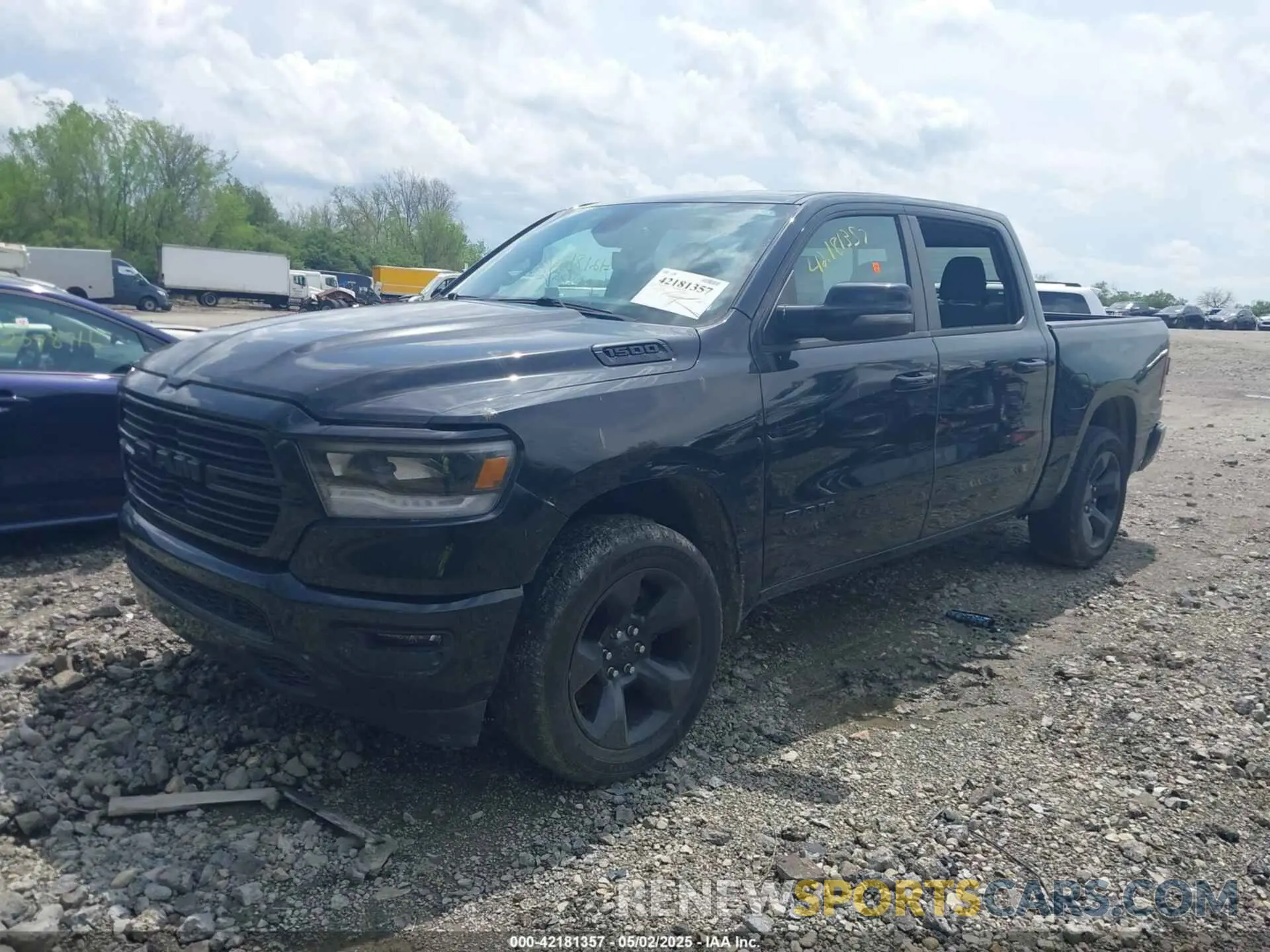 2 Photograph of a damaged car 1C6SRFFTXKN539189 RAM 1500 2019