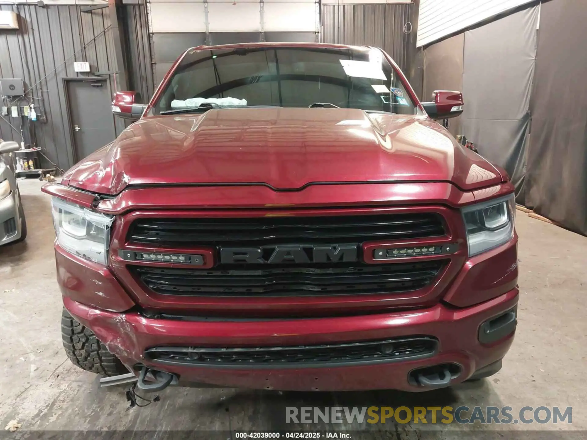 12 Фотография поврежденного автомобиля 1C6SRFFTXKN607457 RAM 1500 2019