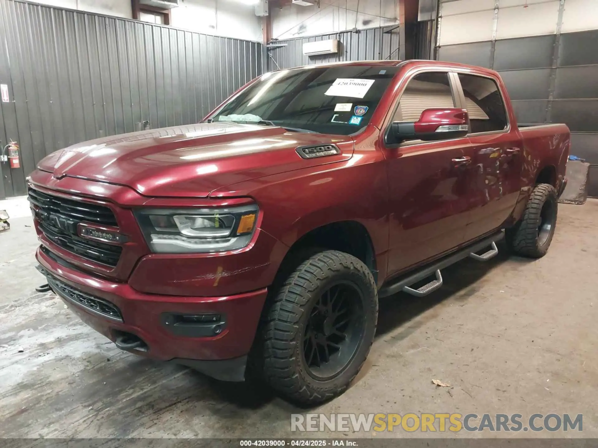 2 Фотография поврежденного автомобиля 1C6SRFFTXKN607457 RAM 1500 2019
