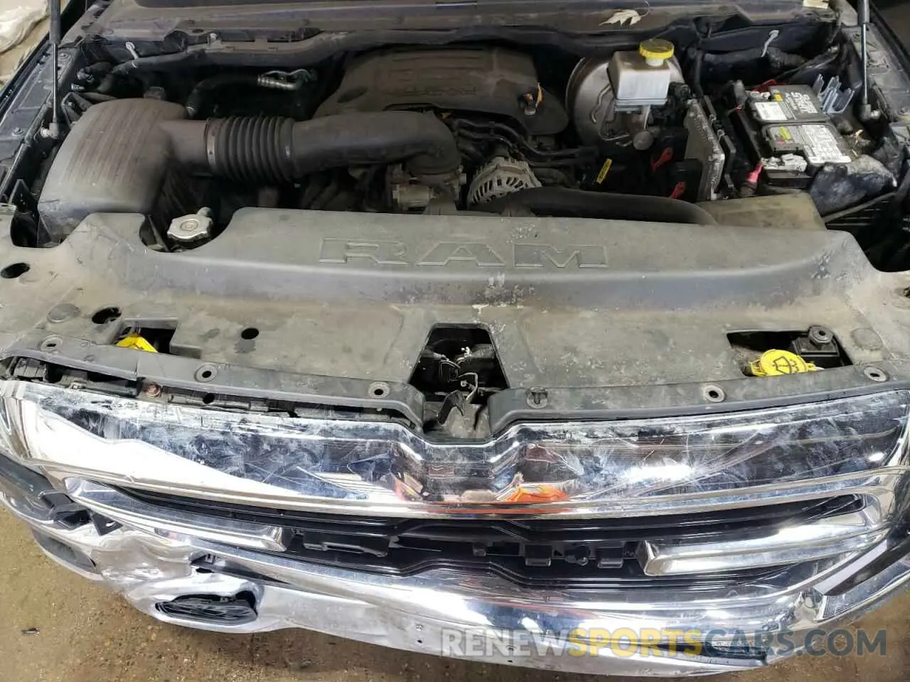 11 Photograph of a damaged car 1C6SRFFTXKN695717 RAM 1500 2019
