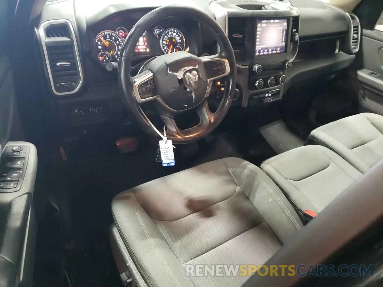 8 Photograph of a damaged car 1C6SRFFTXKN695717 RAM 1500 2019