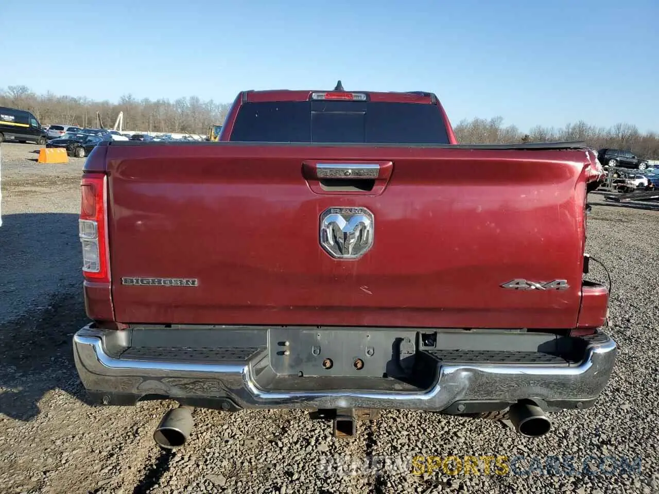 6 Фотография поврежденного автомобиля 1C6SRFFTXKN699198 RAM 1500 2019
