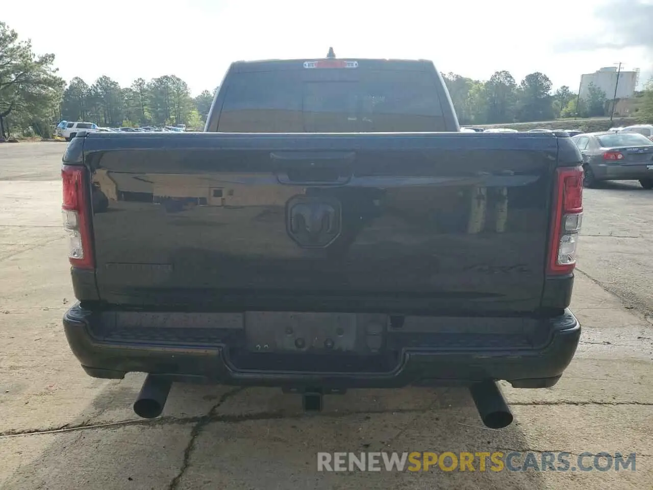6 Photograph of a damaged car 1C6SRFFTXKN709454 RAM 1500 2019