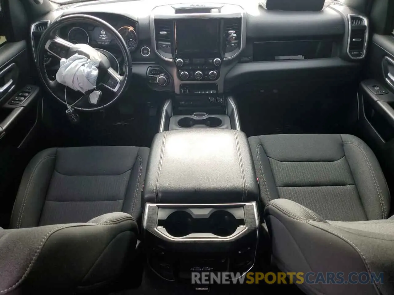 8 Photograph of a damaged car 1C6SRFFTXKN709454 RAM 1500 2019