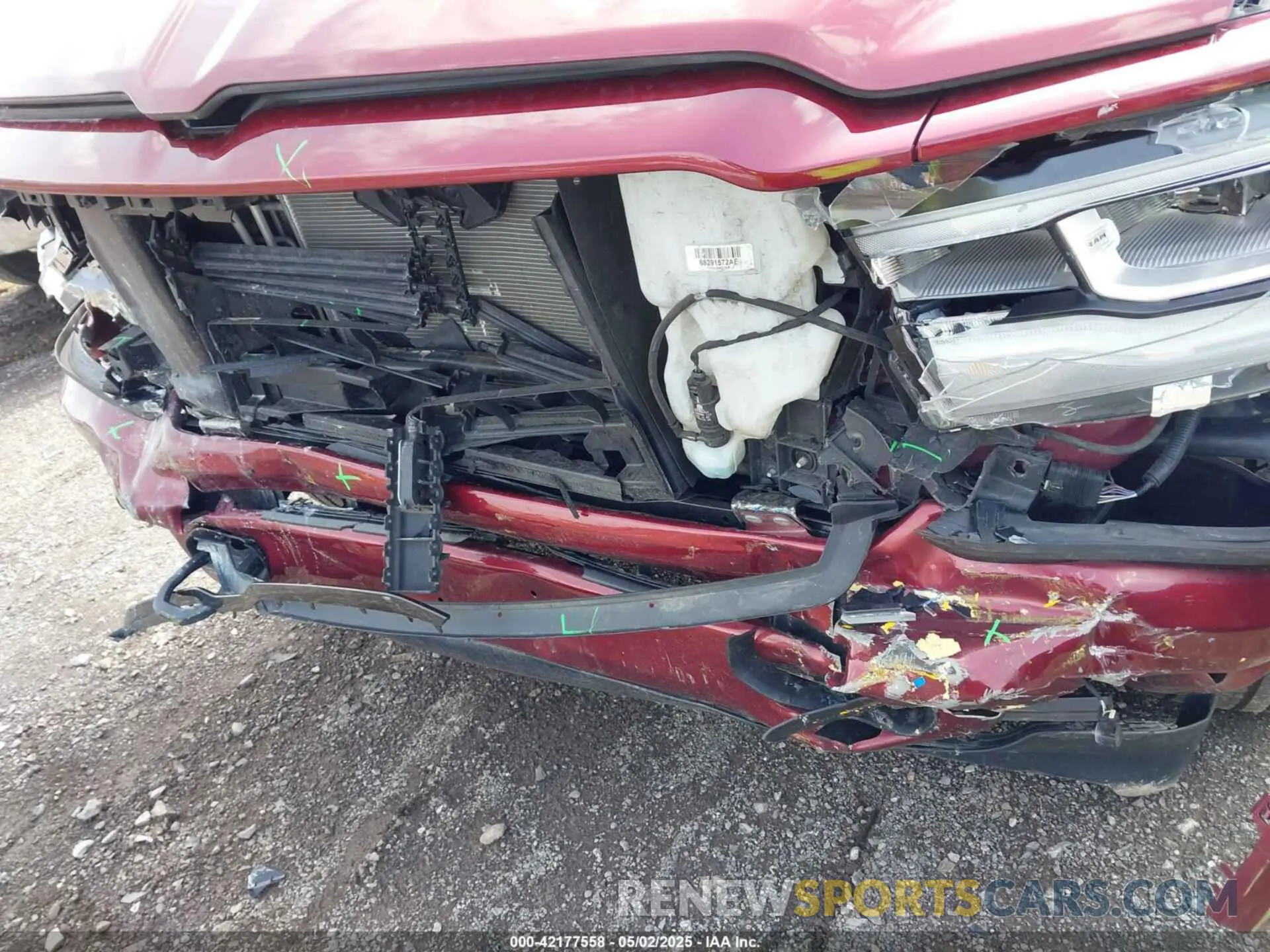 6 Photograph of a damaged car 1C6SRFFTXKN726125 RAM 1500 2019
