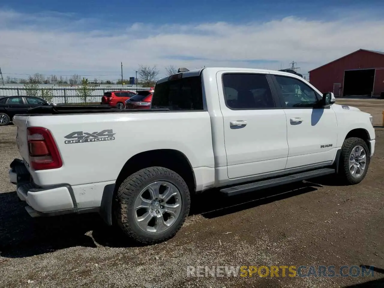 3 Photograph of a damaged car 1C6SRFFTXKN746228 RAM 1500 2019