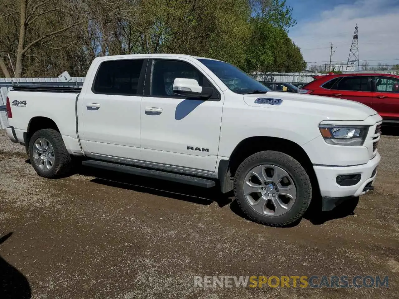 4 Photograph of a damaged car 1C6SRFFTXKN746228 RAM 1500 2019