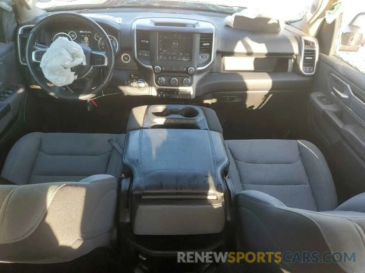 8 Фотография поврежденного автомобиля 1C6SRFFTXKN854008 RAM 1500 2019