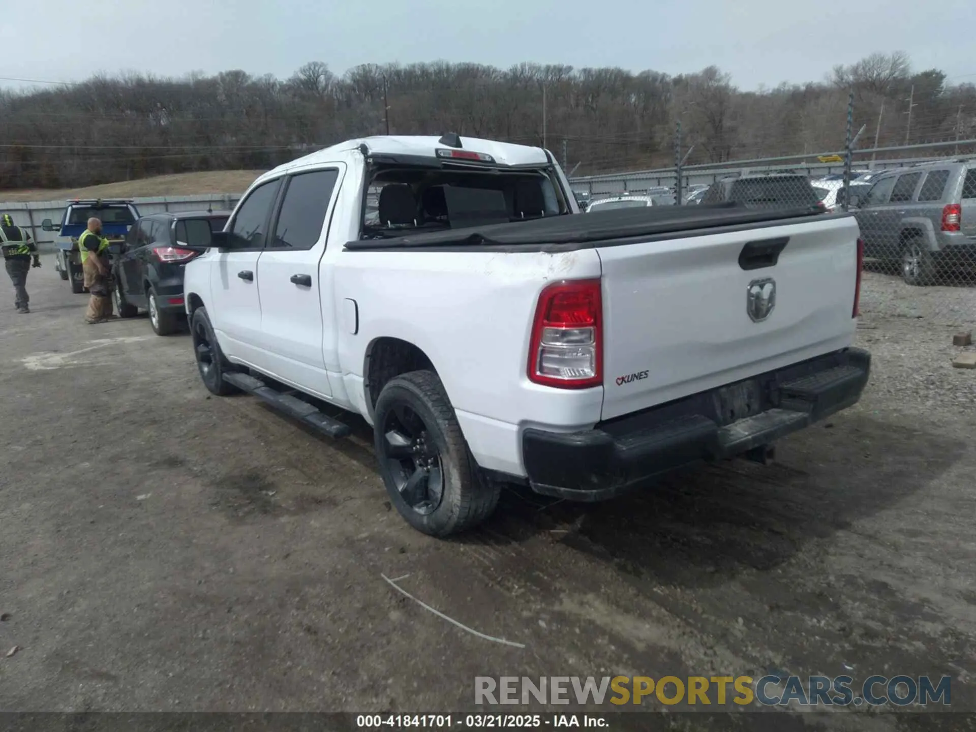 3 Photograph of a damaged car 1C6SRFGT3KN580746 RAM 1500 2019