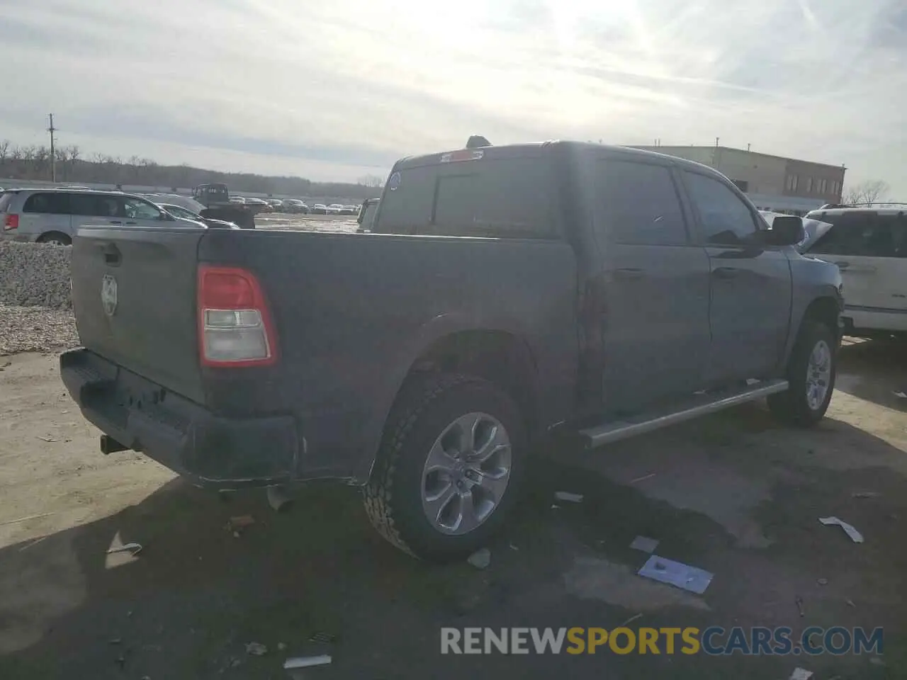 3 Photograph of a damaged car 1C6SRFGT5KN605081 RAM 1500 2019