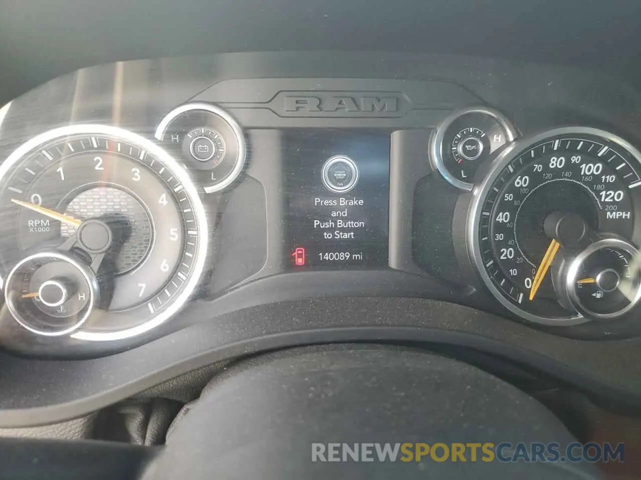 9 Photograph of a damaged car 1C6SRFGT5KN605081 RAM 1500 2019