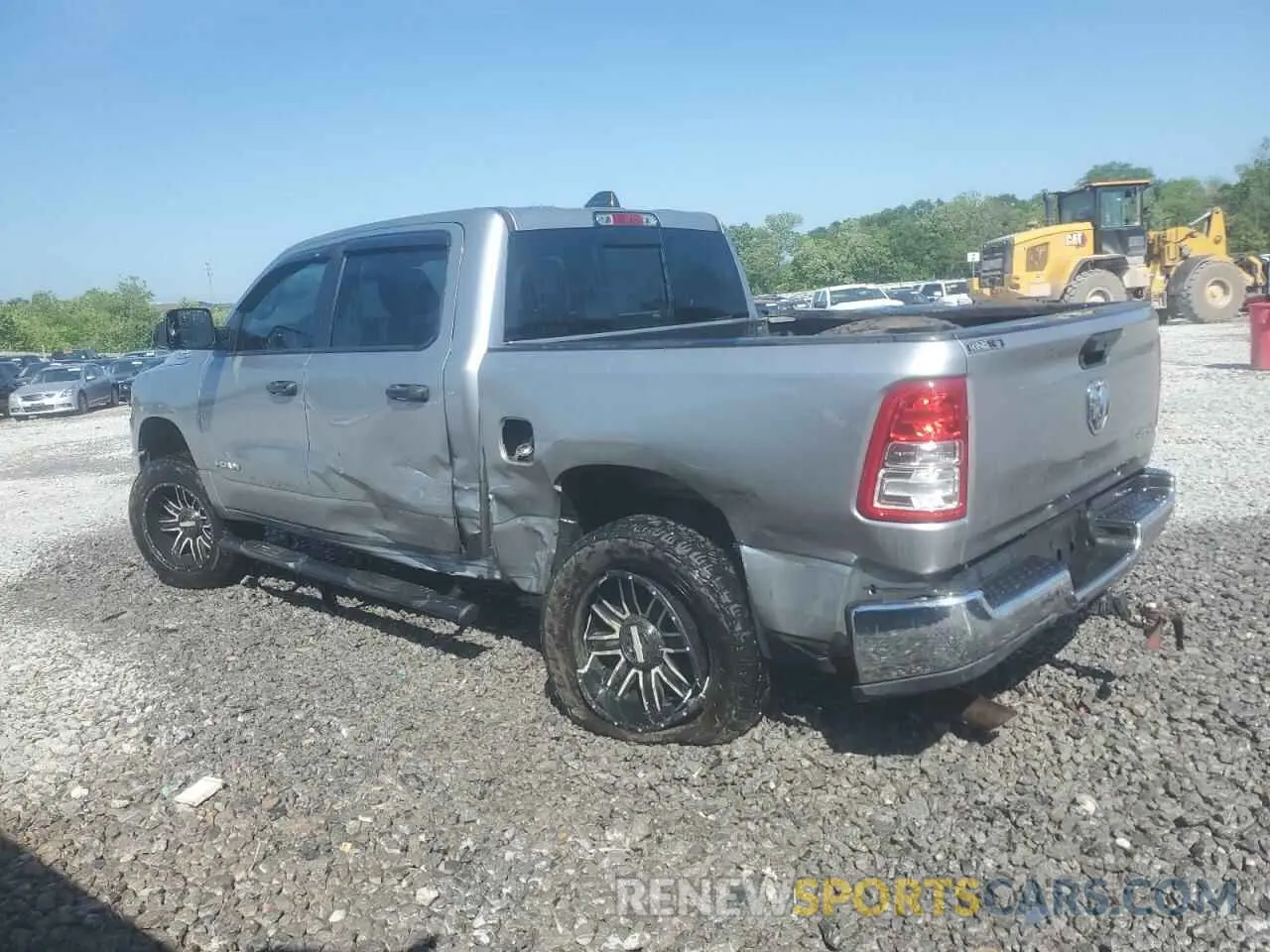 2 Photograph of a damaged car 1C6SRFGT6KN583124 RAM 1500 2019