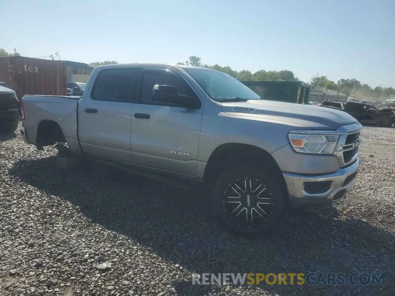 4 Photograph of a damaged car 1C6SRFGT6KN583124 RAM 1500 2019