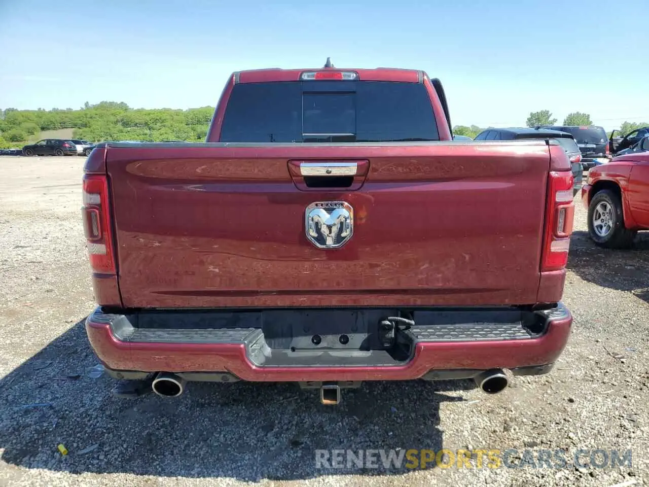 6 Photograph of a damaged car 1C6SRFHT2KN856963 RAM 1500 2019