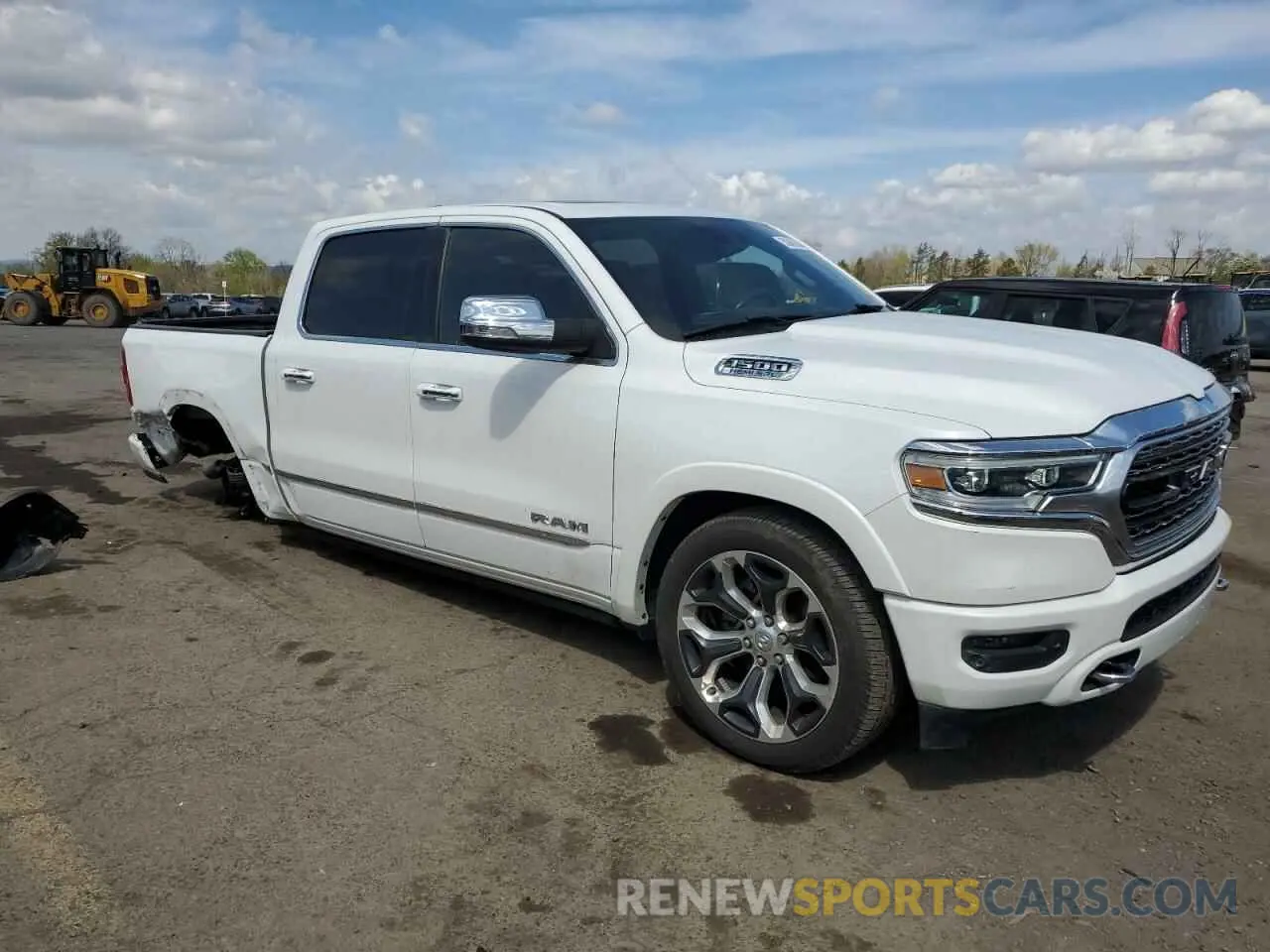 4 Photograph of a damaged car 1C6SRFHT6KN694917 RAM 1500 2019