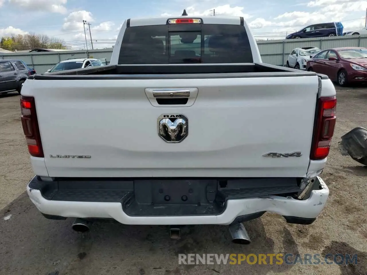 6 Photograph of a damaged car 1C6SRFHT6KN694917 RAM 1500 2019