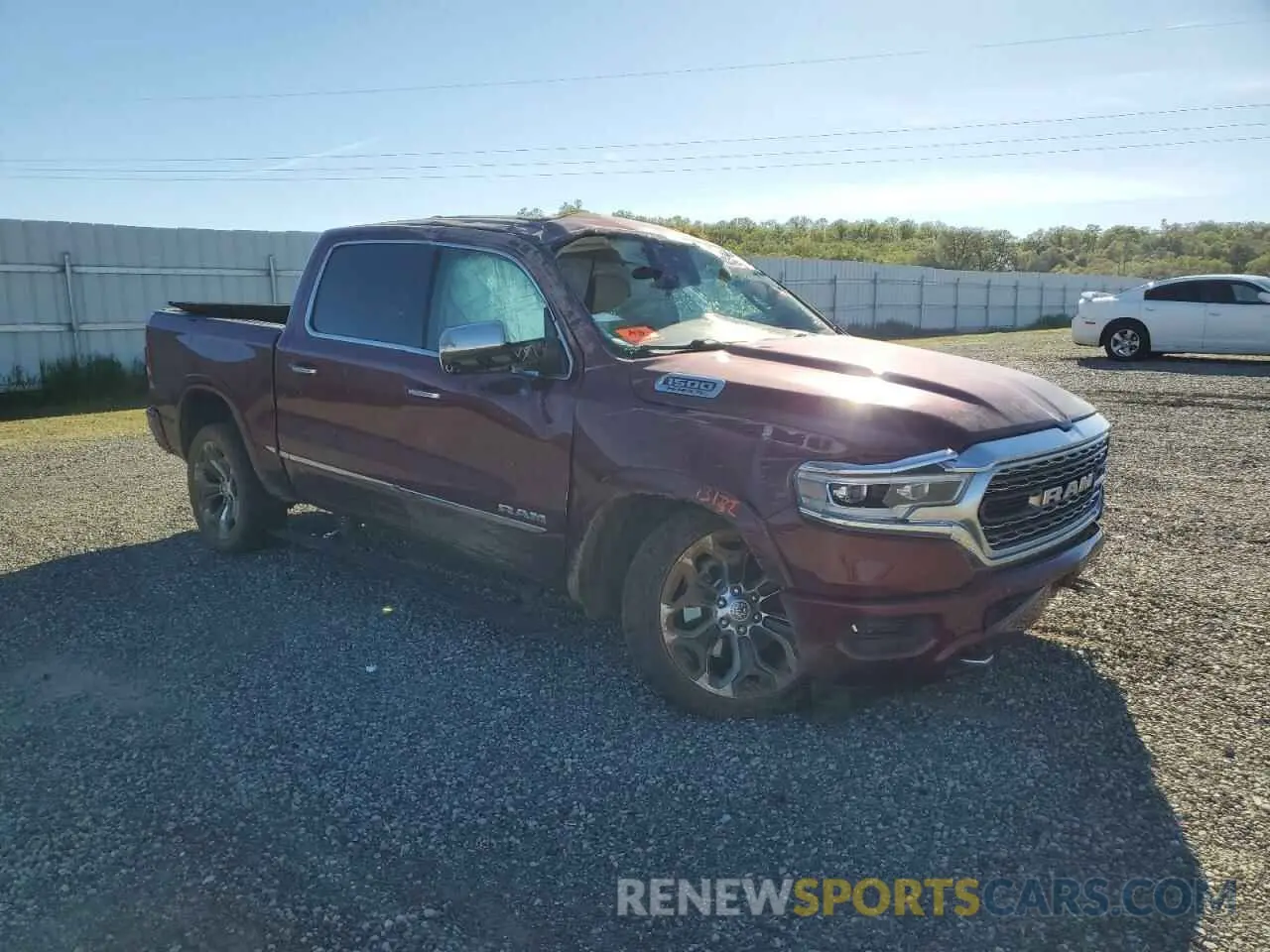 4 Photograph of a damaged car 1C6SRFHT6KN772239 RAM 1500 2019