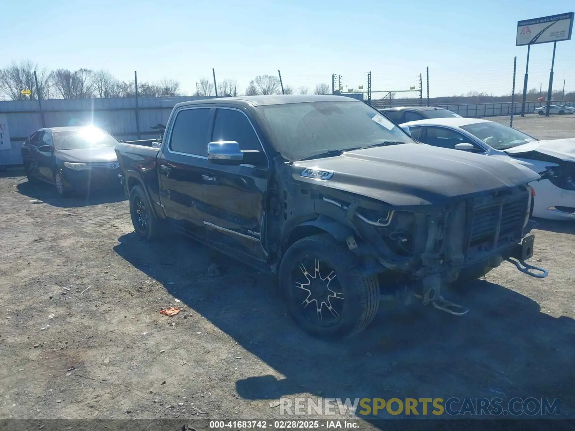 1 Фотография поврежденного автомобиля 1C6SRFHT7KN861608 RAM 1500 2019