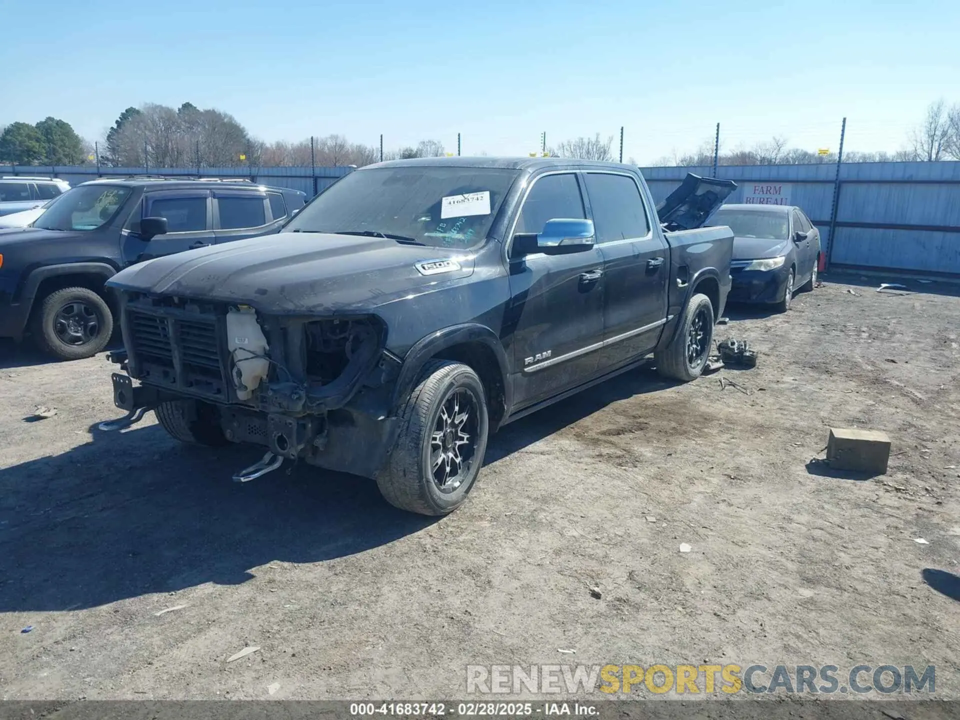 2 Фотография поврежденного автомобиля 1C6SRFHT7KN861608 RAM 1500 2019