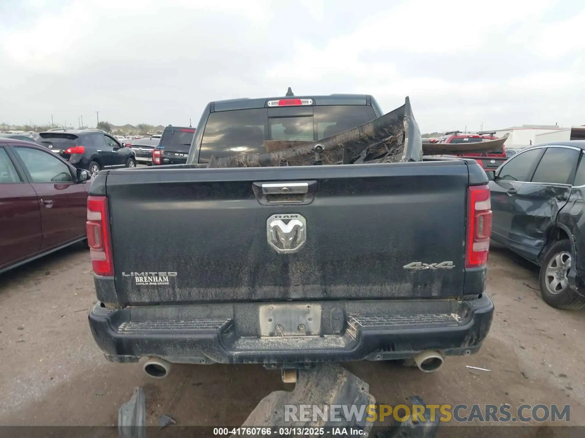 17 Photograph of a damaged car 1C6SRFHT9KN594990 RAM 1500 2019