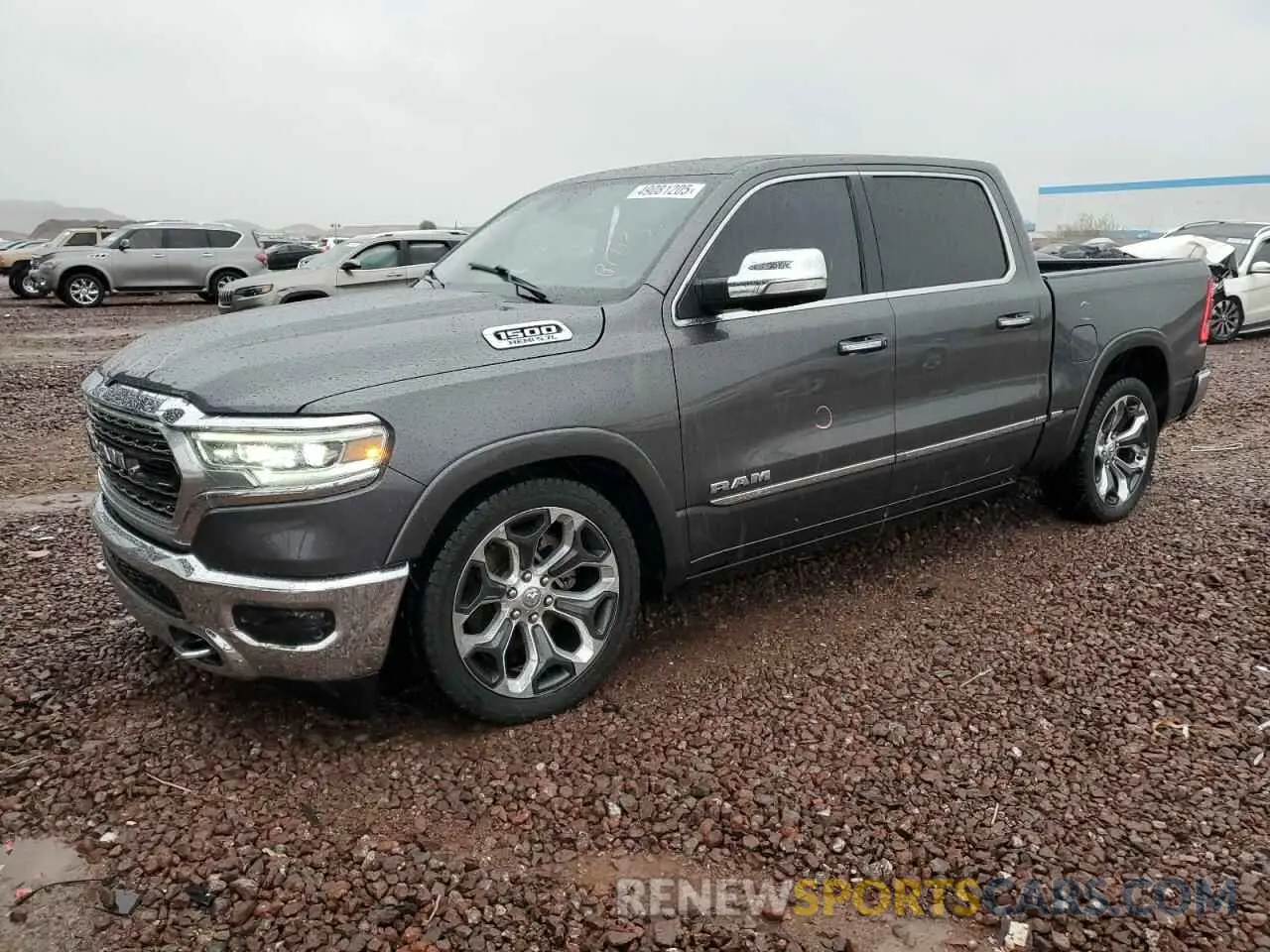 1 Photograph of a damaged car 1C6SRFHTXKN512958 RAM 1500 2019