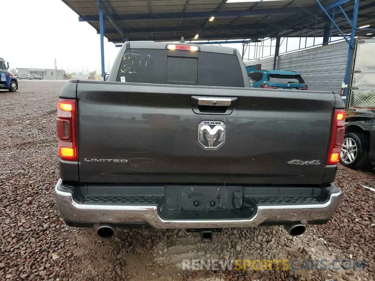 6 Photograph of a damaged car 1C6SRFHTXKN512958 RAM 1500 2019