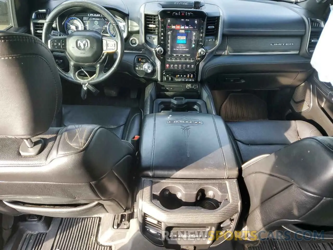 8 Photograph of a damaged car 1C6SRFHTXKN676470 RAM 1500 2019