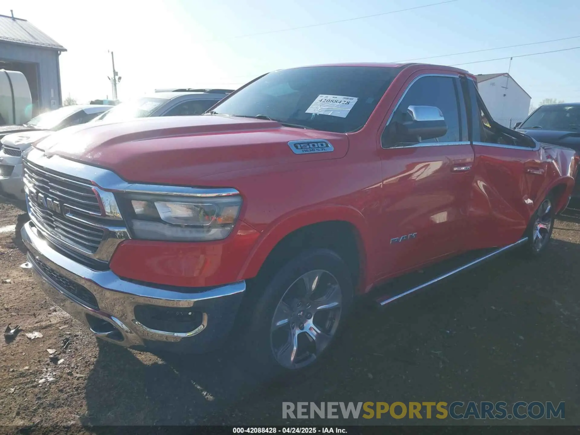 2 Photograph of a damaged car 1C6SRFJT0KN521694 RAM 1500 2019