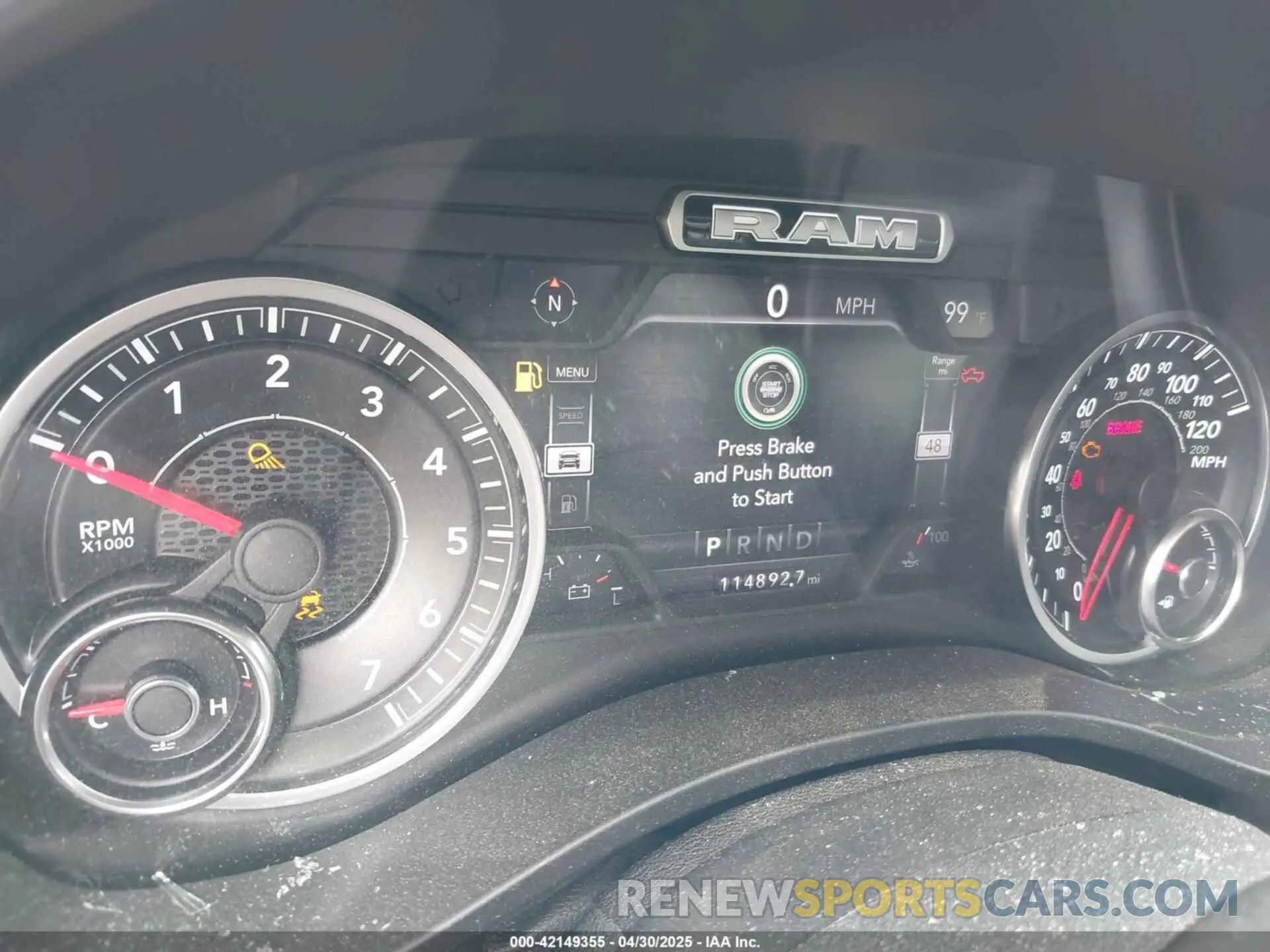 7 Photograph of a damaged car 1C6SRFJT1KN691482 RAM 1500 2019