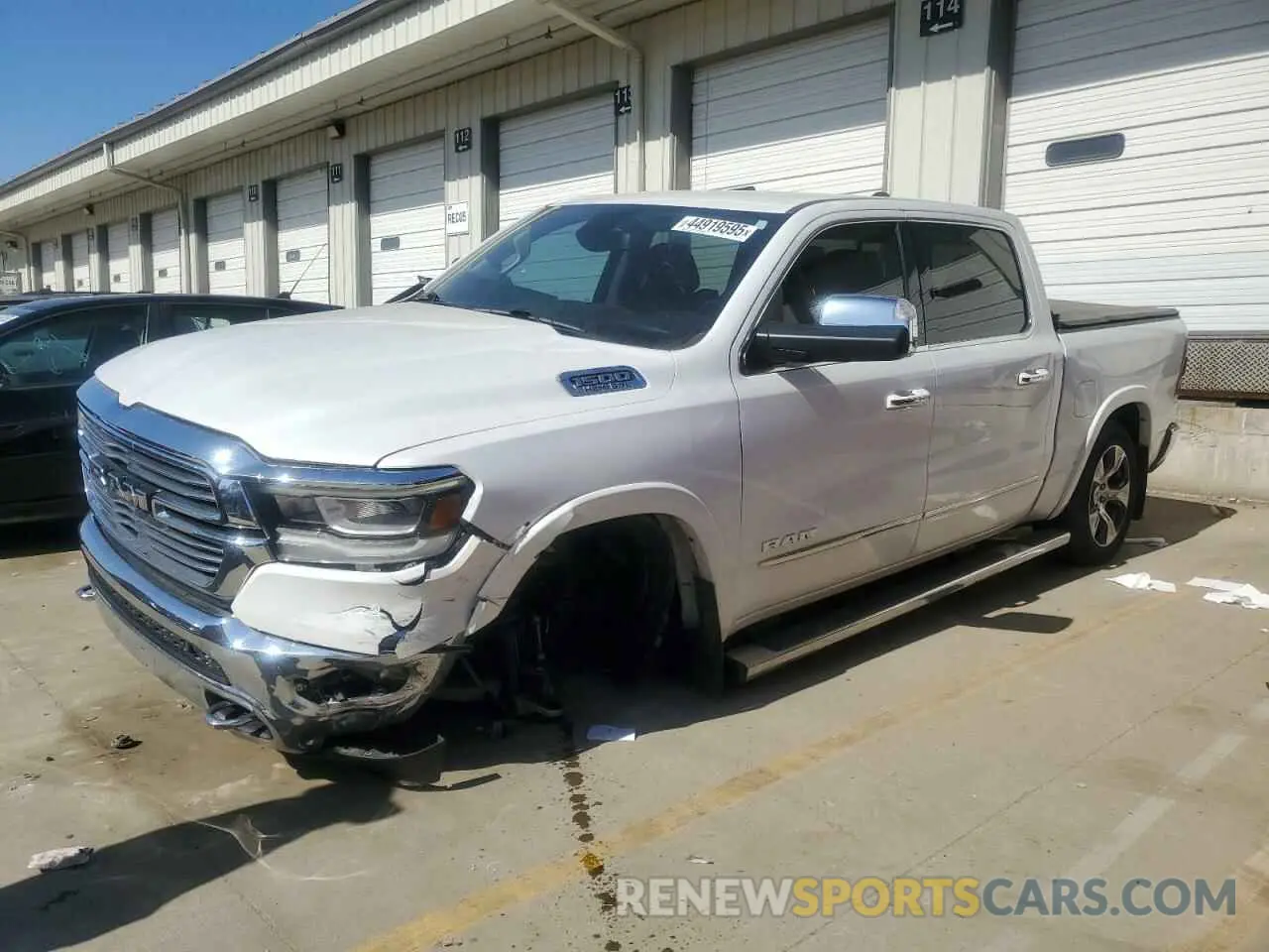 1 Photograph of a damaged car 1C6SRFJT2KN663786 RAM 1500 2019