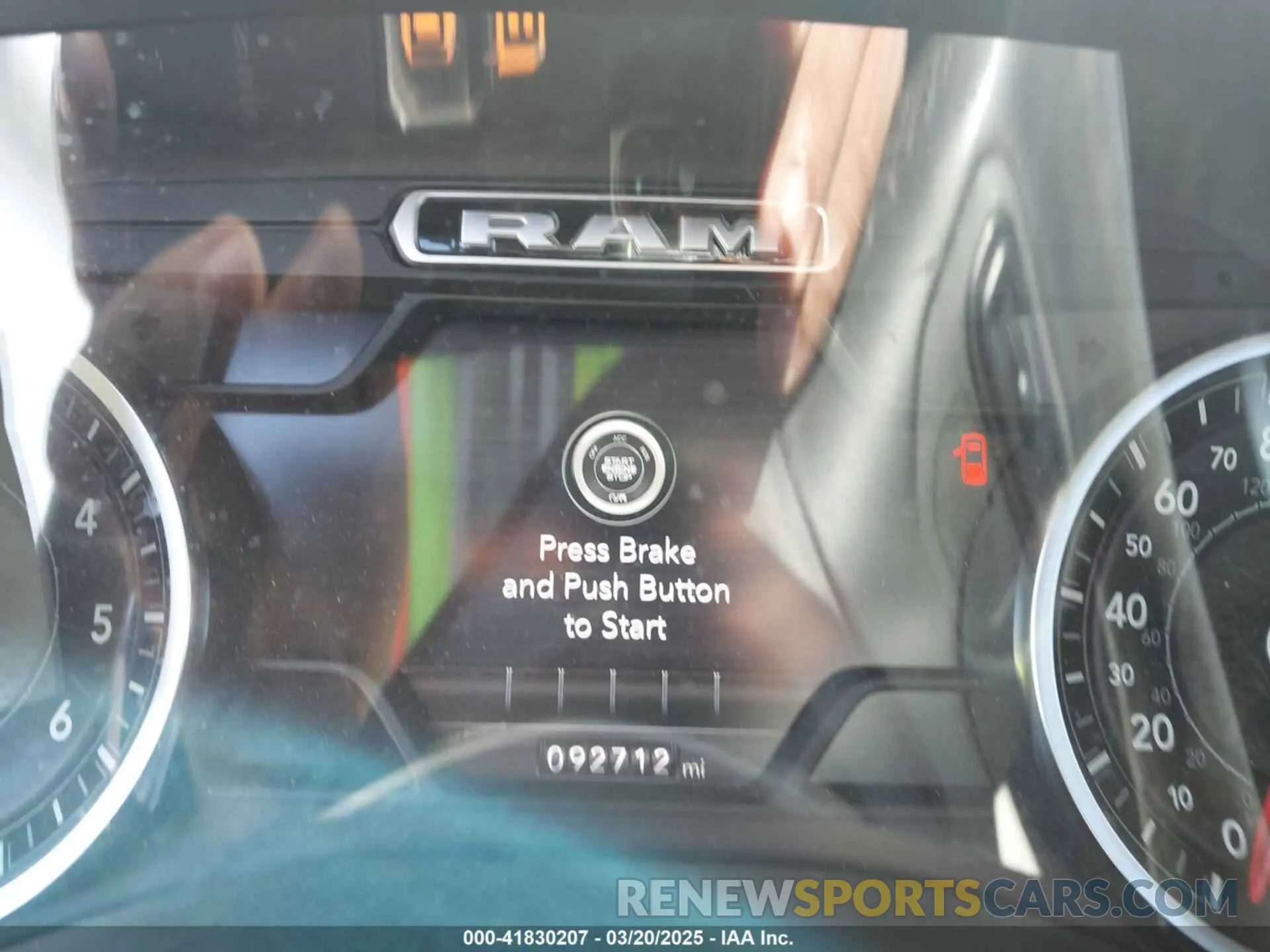 7 Photograph of a damaged car 1C6SRFJT3KN623670 RAM 1500 2019