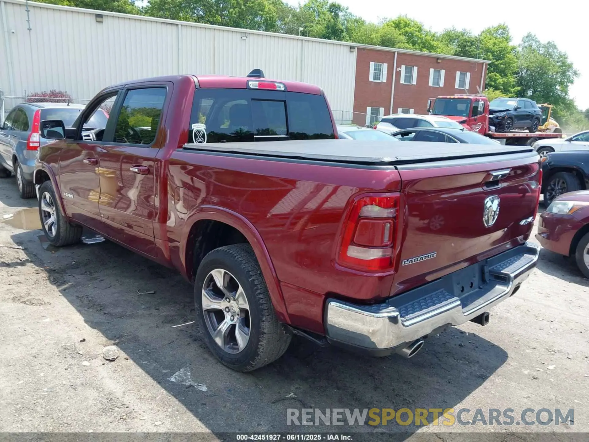 3 Photograph of a damaged car 1C6SRFJT5KN849869 RAM 1500 2019