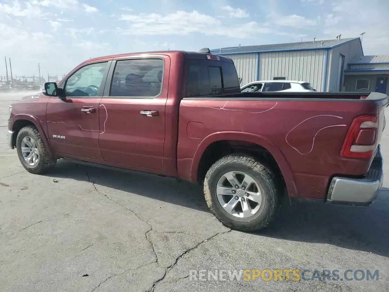 2 Photograph of a damaged car 1C6SRFJT6KN676055 RAM 1500 2019