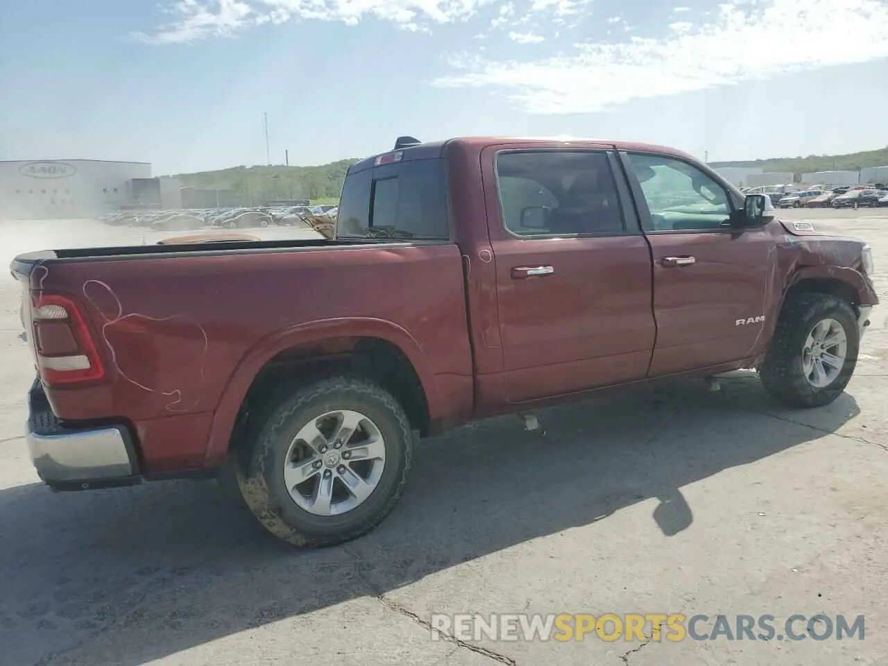 3 Photograph of a damaged car 1C6SRFJT6KN676055 RAM 1500 2019