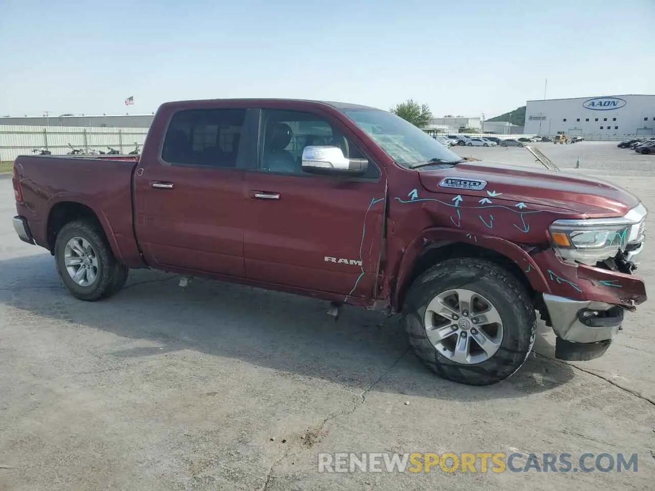 4 Photograph of a damaged car 1C6SRFJT6KN676055 RAM 1500 2019