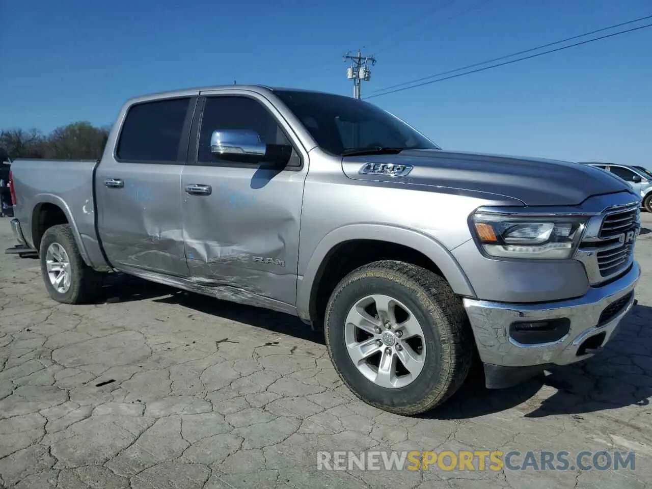 4 Photograph of a damaged car 1C6SRFJT6KN681255 RAM 1500 2019