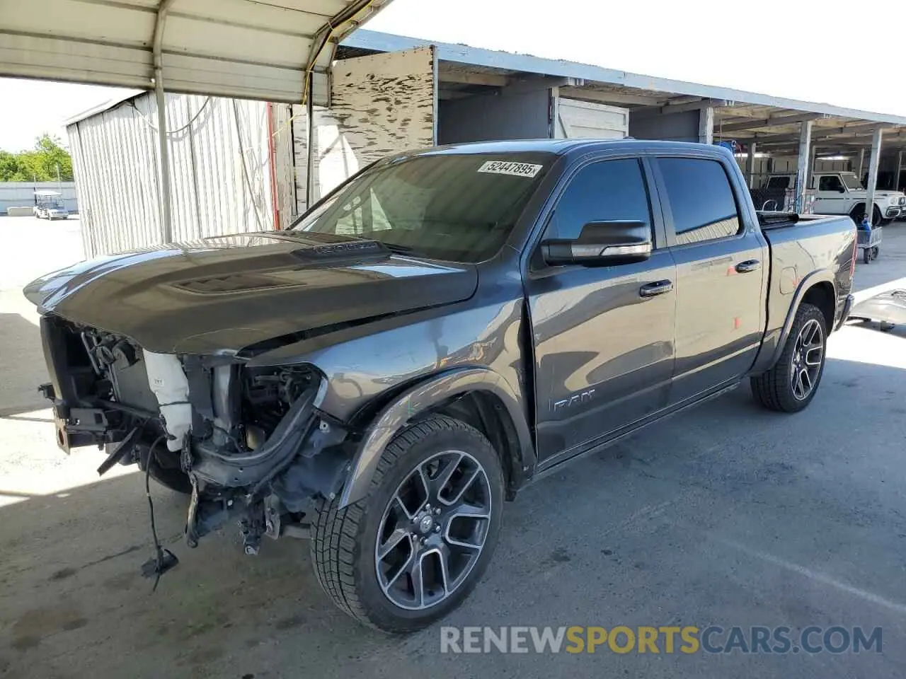 1 Photograph of a damaged car 1C6SRFJT6KN925454 RAM 1500 2019