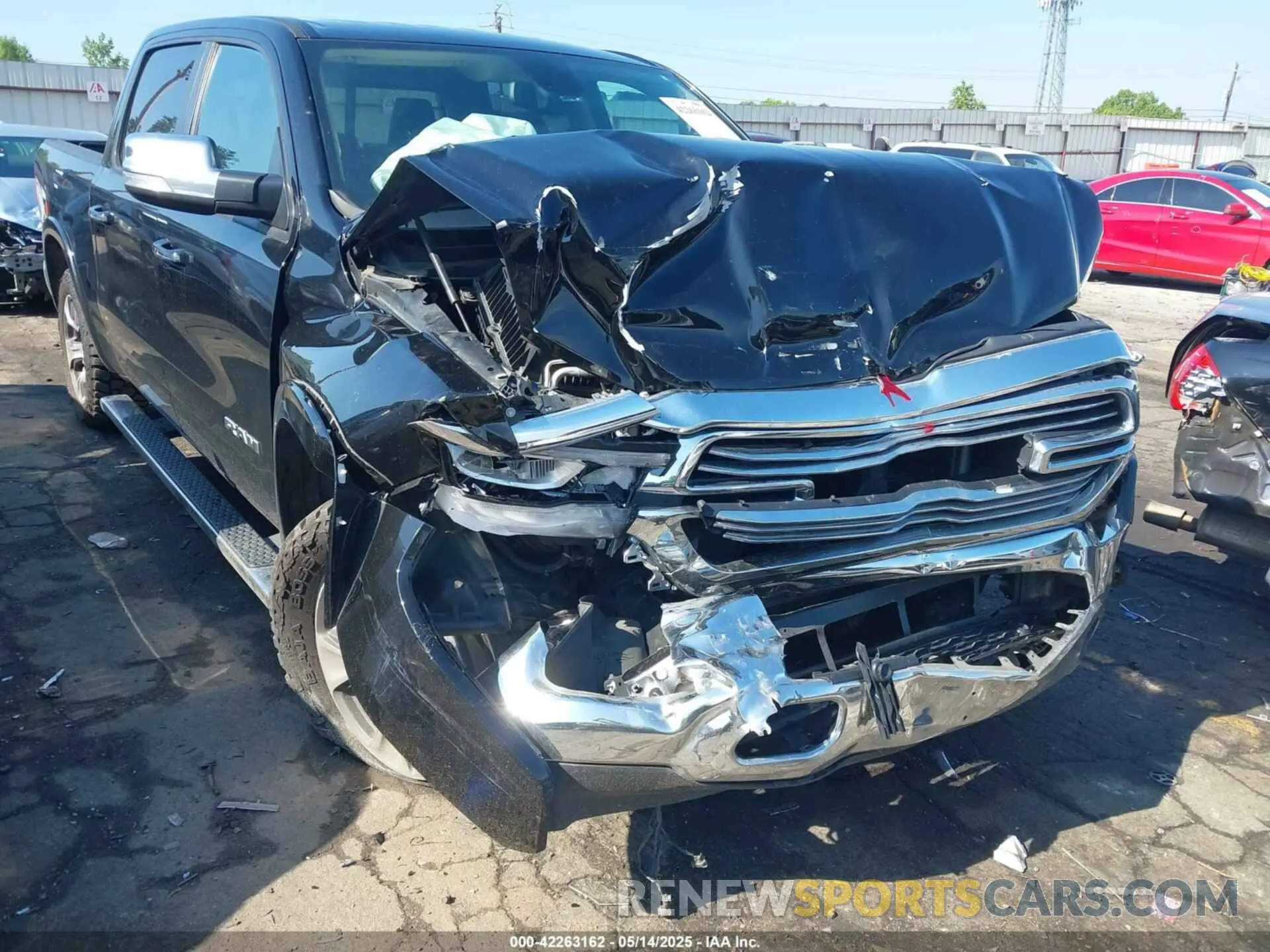 6 Photograph of a damaged car 1C6SRFJT9KN732201 RAM 1500 2019