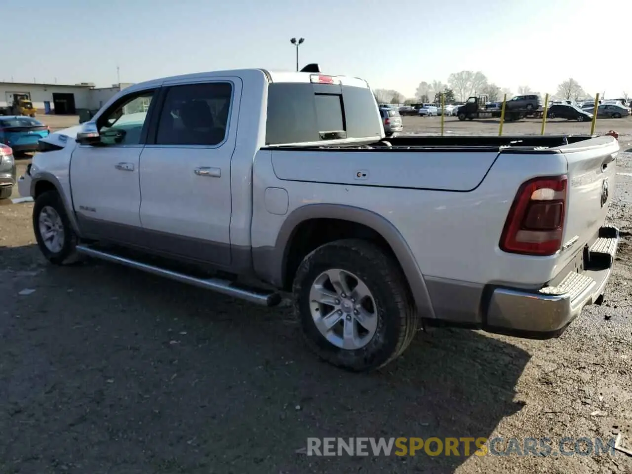 2 Photograph of a damaged car 1C6SRFJTXKN682229 RAM 1500 2019