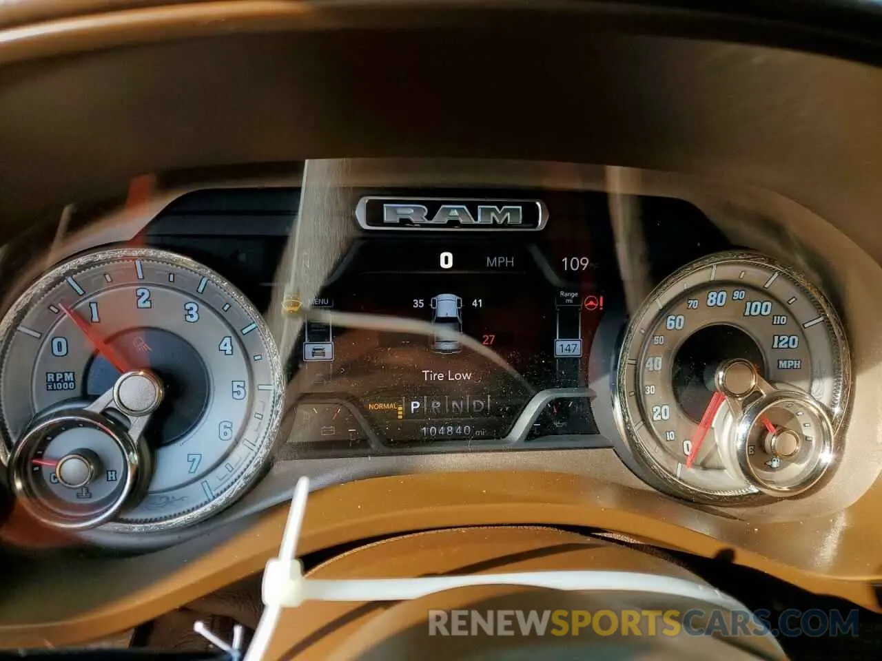 9 Photograph of a damaged car 1C6SRFKT1KN510508 RAM 1500 2019