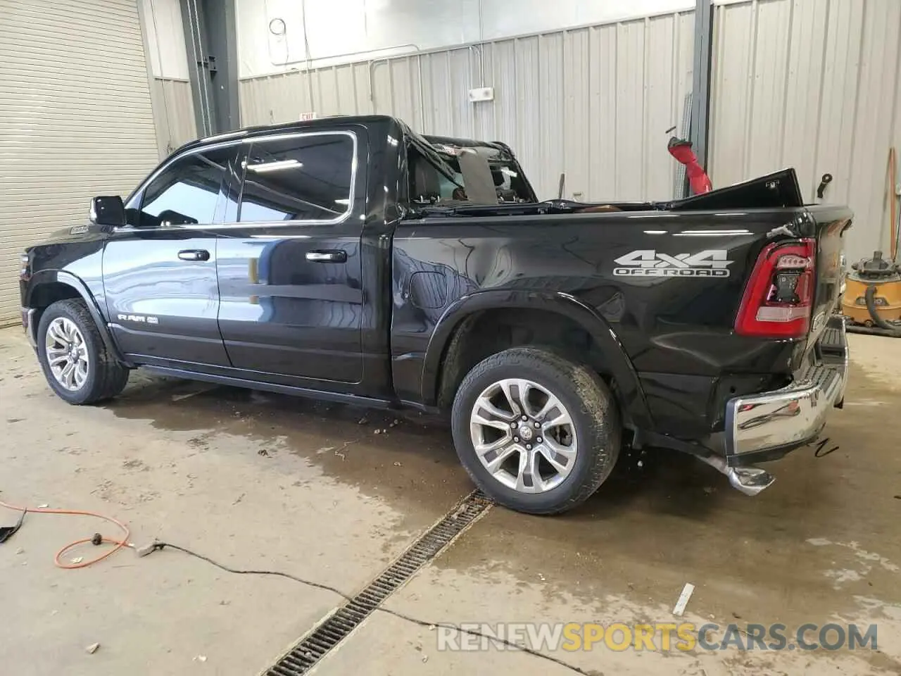 2 Photograph of a damaged car 1C6SRFKT6KN717881 RAM 1500 2019